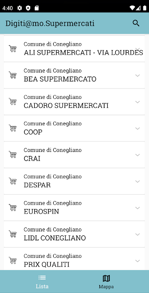 Digiti@mo.Supermercati Screenshot 0