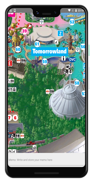 OFFLINE MAP CALIFORNIA AMUSEMENT PARK Screenshot 2
