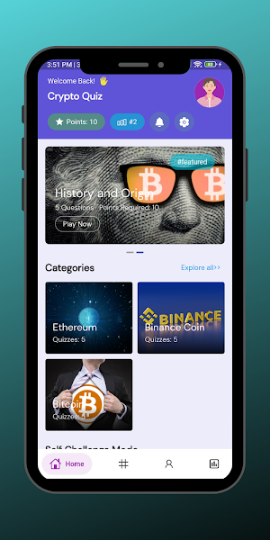 Crypto Quiz Screenshot 0