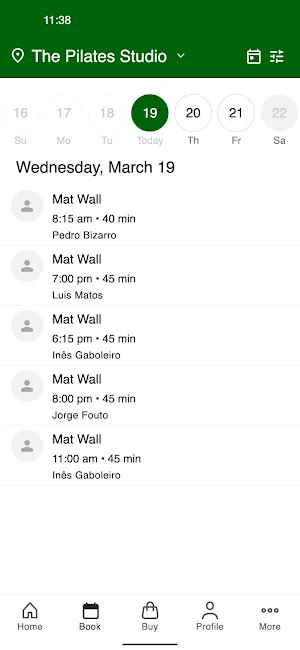 The Pilates Studio Portugal Screenshot 1