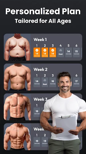 Six Pack Abs Workout At Home Screenshot 1