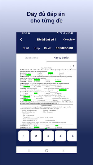 Thi thử Tiếng Anh THPT 2025 Screenshot 2