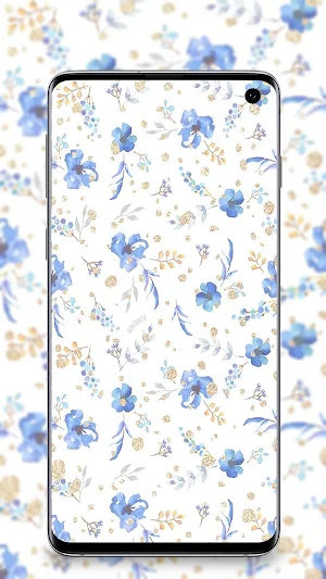 Floral wallpaper Screenshot 2