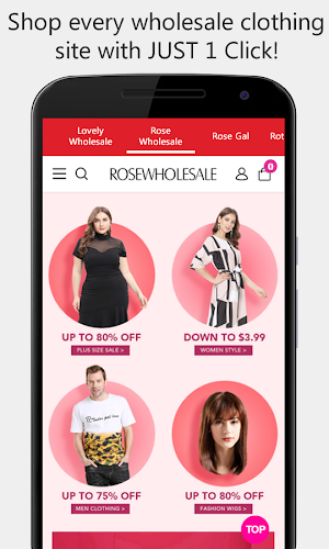 Wholesale Clothing & Fashion for Women and Men Screenshot 2