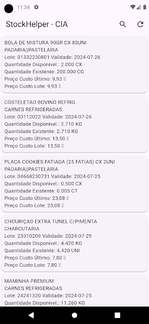 CIA - STOCK HELPER Screenshot 1