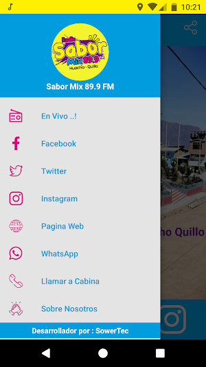 Radio sabor mix 89.9 FM - Huac Screenshot 2