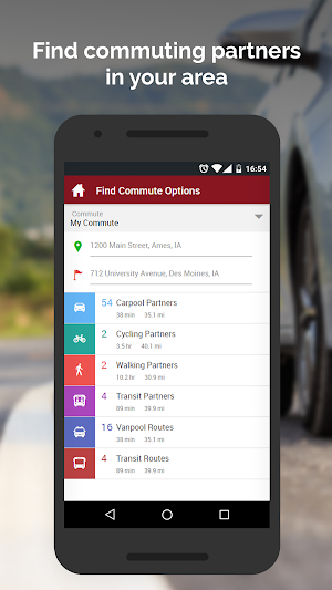 Iowa Rideshare – Find Commute options! Screenshot 0