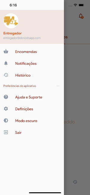 Bigg Delivery - Entregador Screenshot 2