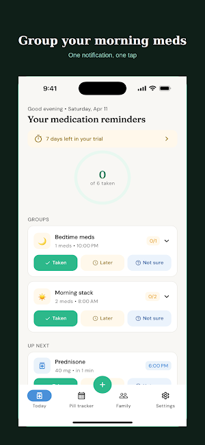 DoseAlert: Med Reminder Screenshot 1