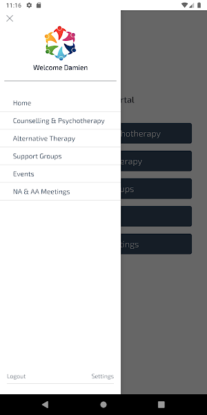 Portal : The Wellness Network Screenshot 1