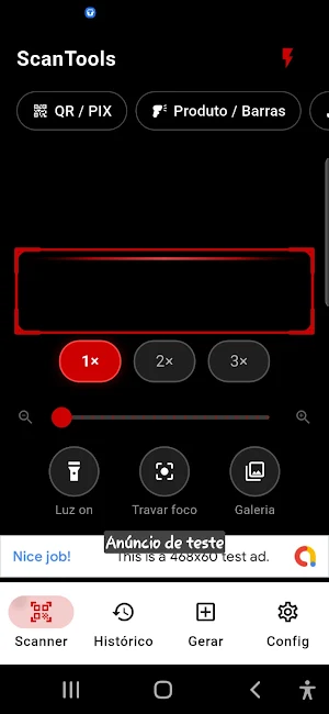 ScanTools - QR & Barras Screenshot 1