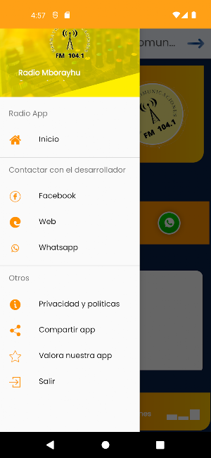 Radio Mborayhu Comunicaciones Screenshot 0