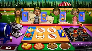 Food Fair Burger Van Cooking Screenshot 1