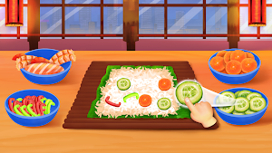 Sushi Roll Restaurant Games Screenshot 3