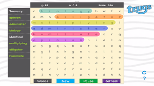 Trugs WordSearch 3 Screenshot 0