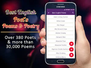 Best English Poems & Poetry Screenshot 0