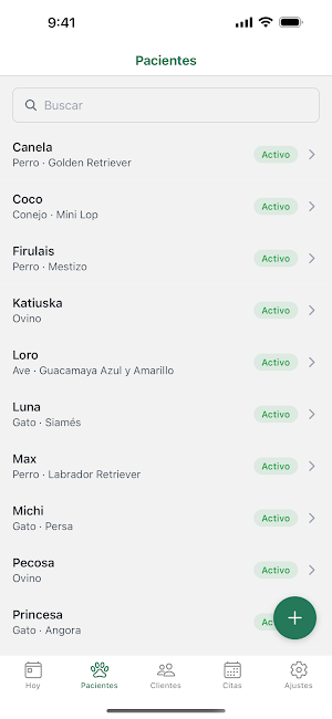 SmartVet Gestión Veterinaria Screenshot 2