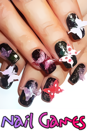 Nail Art Salon Games Screenshot 1