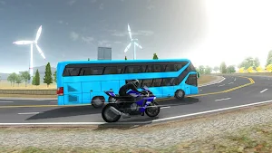 Bike VS Bus Free Racing Games – New Bike Race Game Screenshot 3