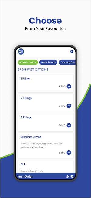 2Go Cafe Screenshot 1