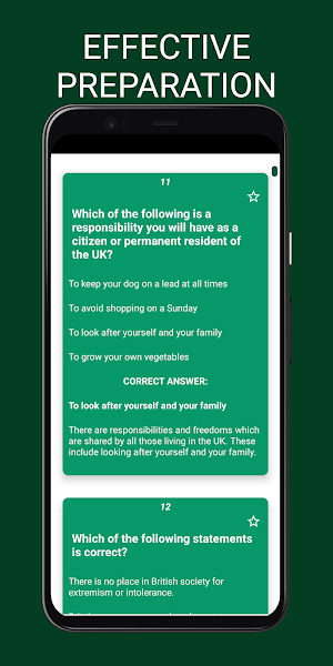 Life in the UK Test Prep 2024 Screenshot 2