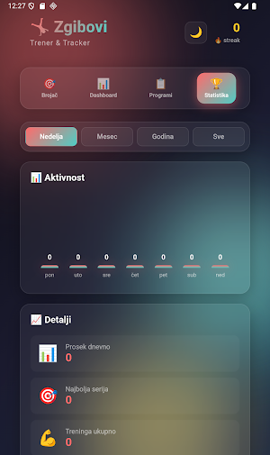 Zgibovi – Trener & Tracker Screenshot 3