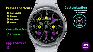JW027 MP jwstudio watchface Screenshot 2