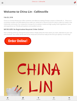 China Lin Collinsville Order Screenshot 3
