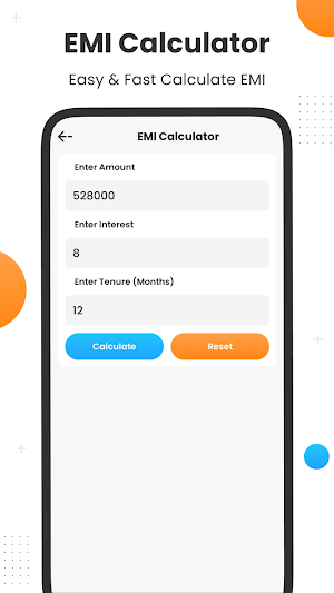 CashLoan - Loan EMI Calculator Screenshot 0