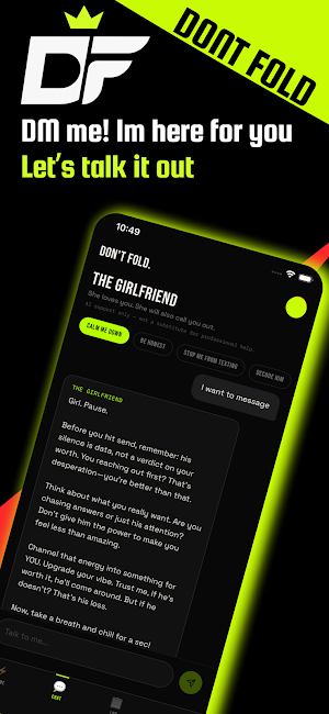 Don't Fold: Emotional Control Screenshot 3