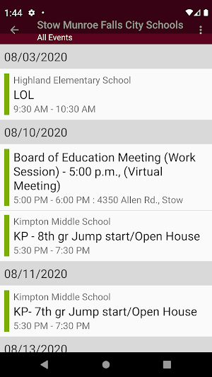 Stow-Munroe Falls City Schools Screenshot 3