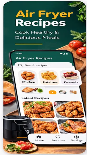 Air Fryer Recipes Screenshot 0