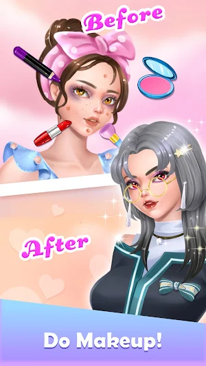 Fashion Makeover: DressUp Game Screenshot 3