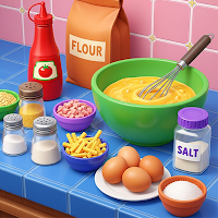 kitchen Set Cooking Game Chef