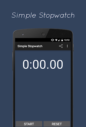 Simple Stopwatch Screenshot 0