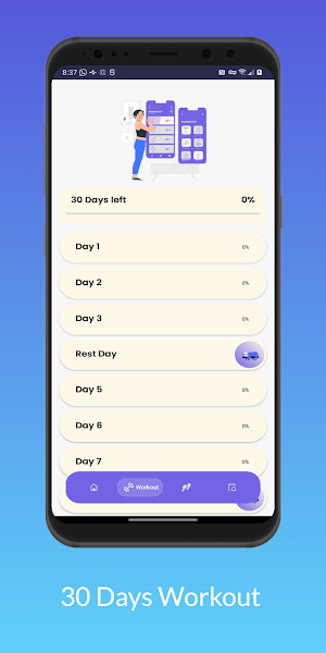 FitMe - Health and Fitness Screenshot 2