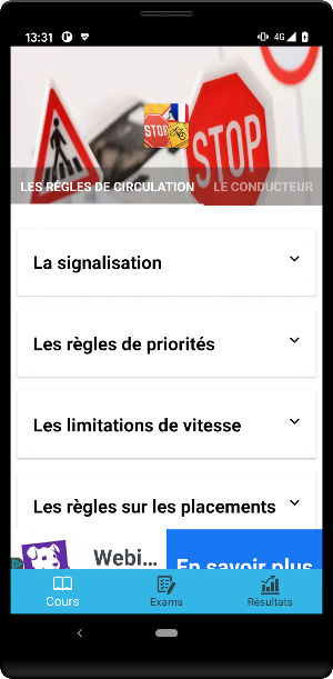 Examens Code de la Route 2020 Screenshot 0