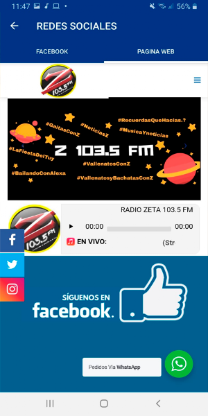 Z1035FM DandoPalo Screenshot 3