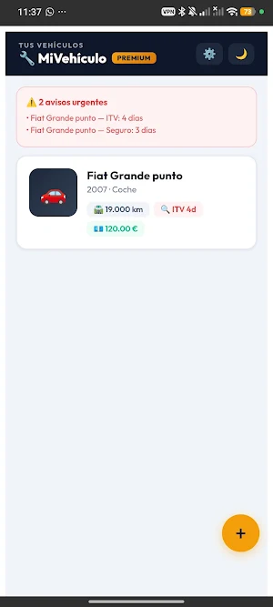 Mivehiculo - Mantenimiento Screenshot 2