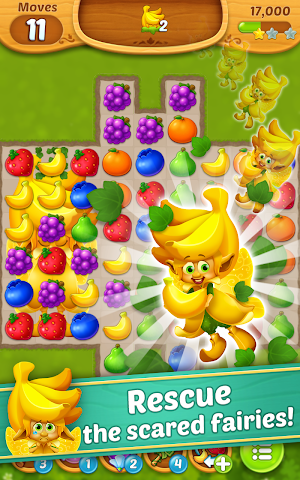 Fruits Mania : Fairy rescue Screenshot 2