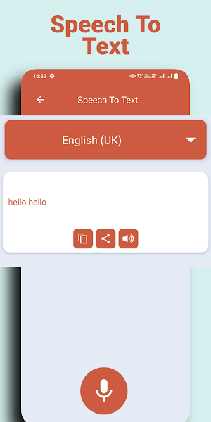 Speak and Translate Language Screenshot 1