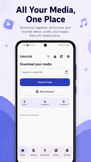 Video Downloader - FetchVid Screenshot 0