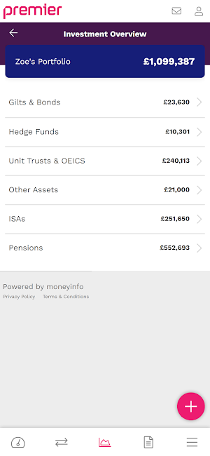 MyPremierWealth Screenshot 2