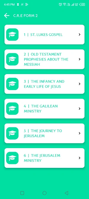 C.R.E FORM 2 NOTES Screenshot 0