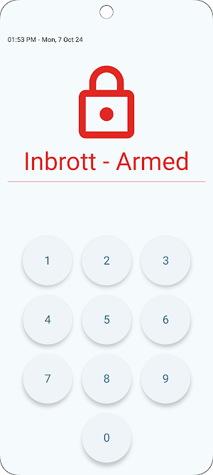 X2 Alarm Panel Screenshot 2