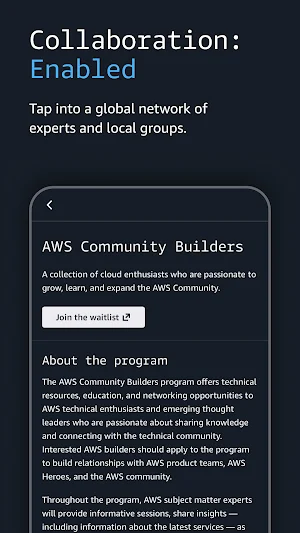 AWS Builder Screenshot 1