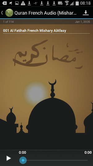 Quran French Translation MP3 Screenshot 2