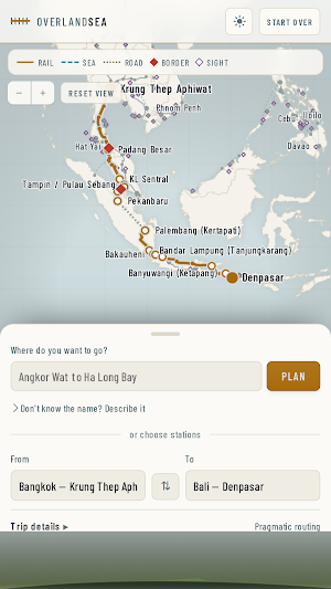 Overland South East Asia Screenshot 1