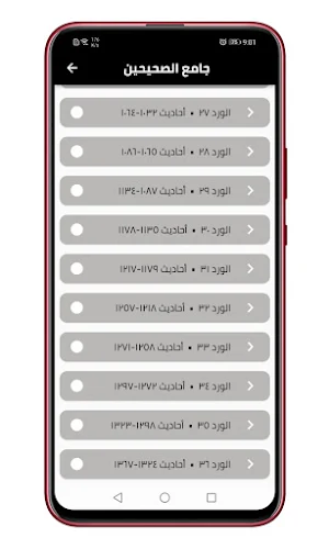 جامع الصحيحين مع الصوت ومكتوب Screenshot 3
