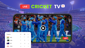 Live Cricket TV - HD Streaming Screenshot 0